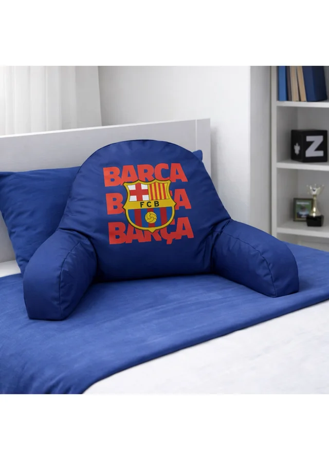 Kaikoo Blue Barca Logo Cuddle Cushion