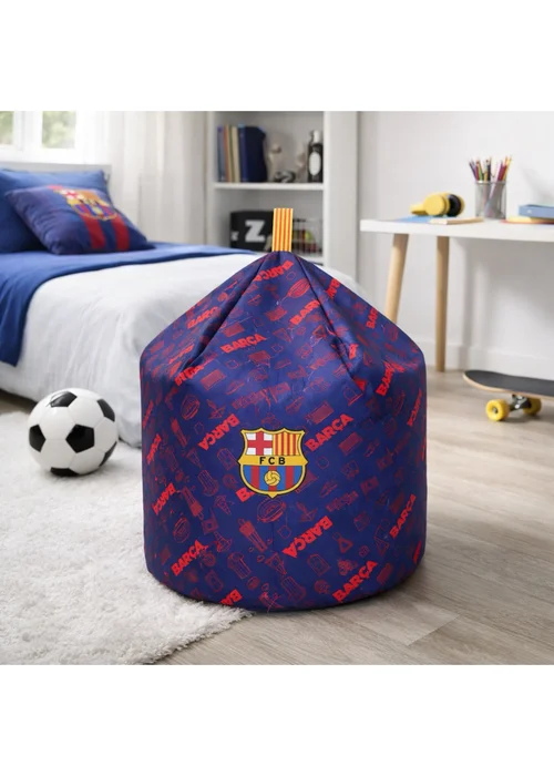 Kaikoo Blue Barca Print Beanbag - One Size Image 1