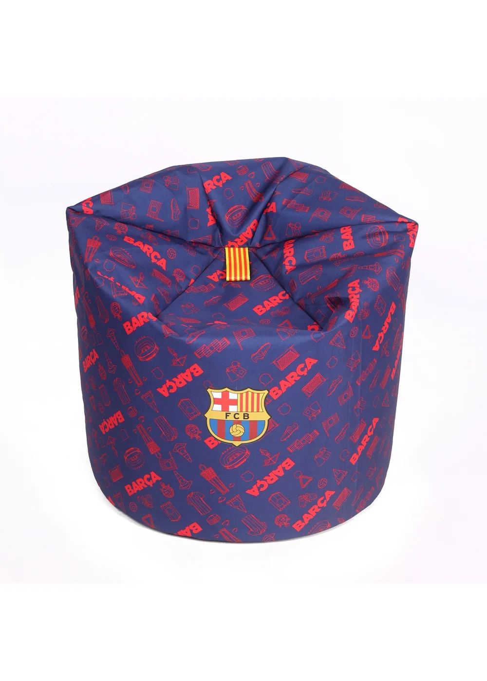 Kaikoo Blue Barca Print Beanbag - One Size Image 3