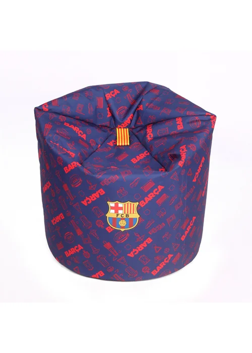 Kaikoo Blue Barca Print Beanbag - One Size Image 3