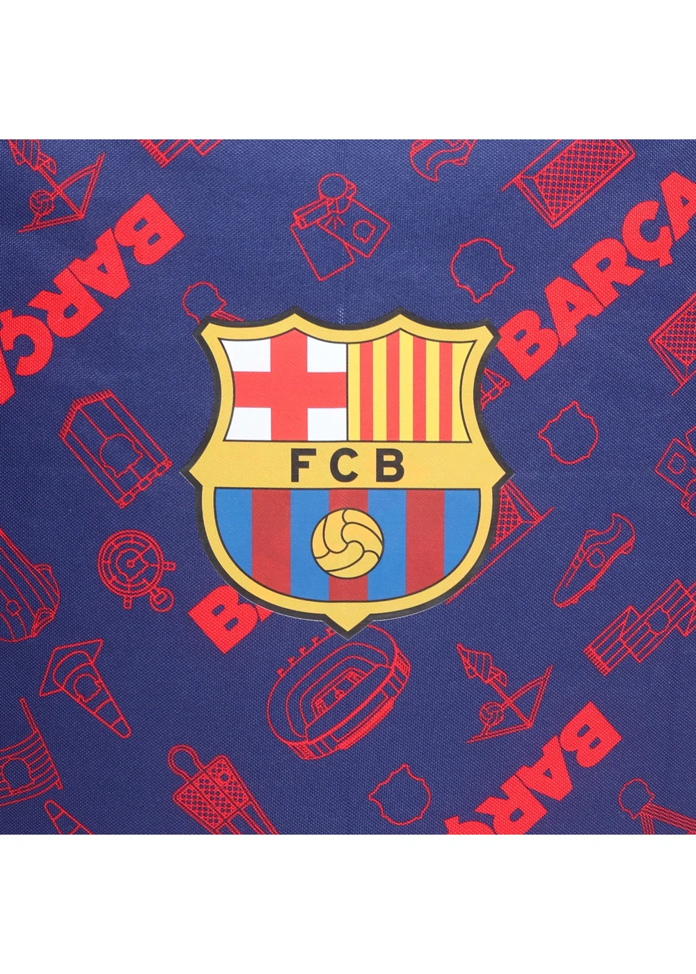 Kaikoo Blue Barca Print Beanbag - One Size Image 6