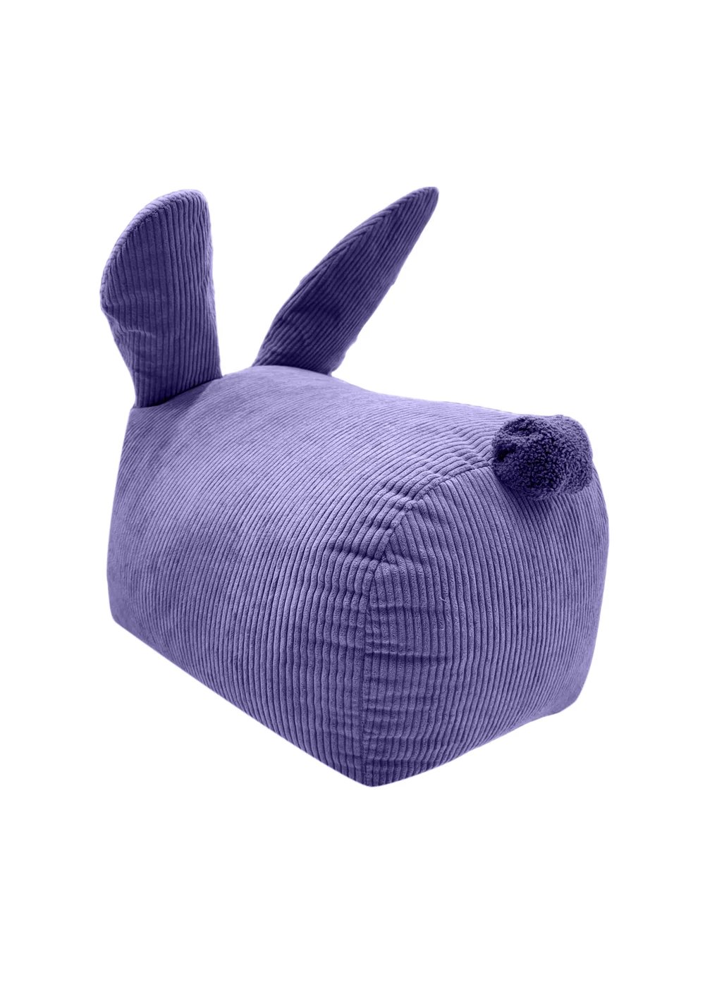 Kaikoo Lilac Bunny Seat with Ears in Corduroy - One Size Image 5