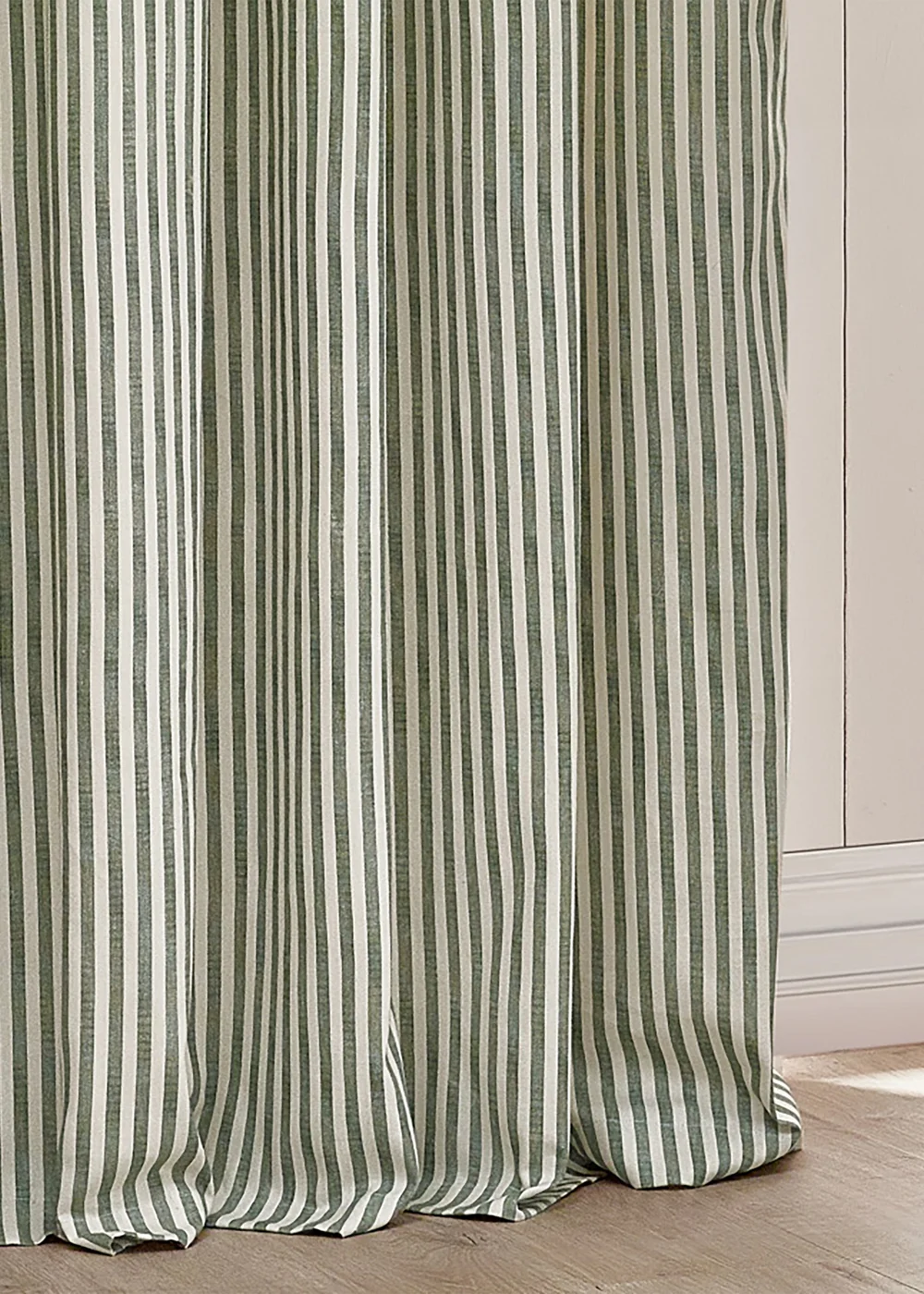 Yard Hebden 100% Cotton Blackout Forest Eyelet Curtain Pair - 46W X 54D (117x137cm Image 5