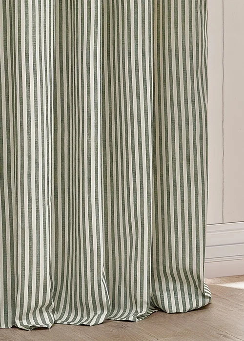 Yard Hebden 100% Cotton Blackout Forest Eyelet Curtain Pair - 46W X 54D (117x137cm Image 5