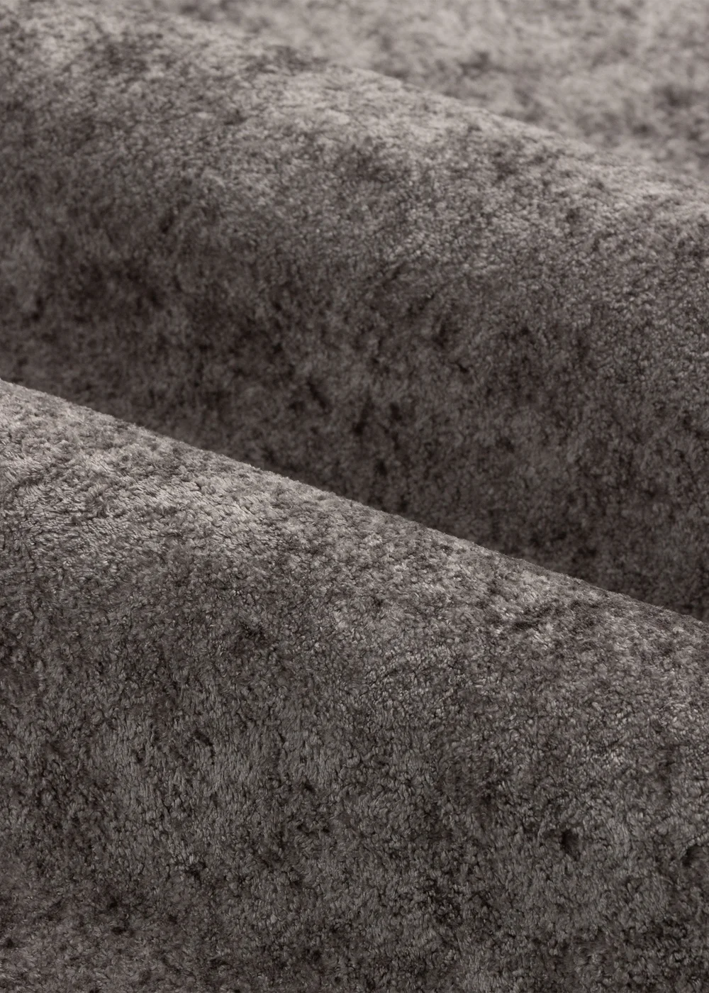 Paoletti Lustre Velvet Room Darkening Pewter Eyelet Curtain Pair - 46W X 54D (117x137cm Image 6