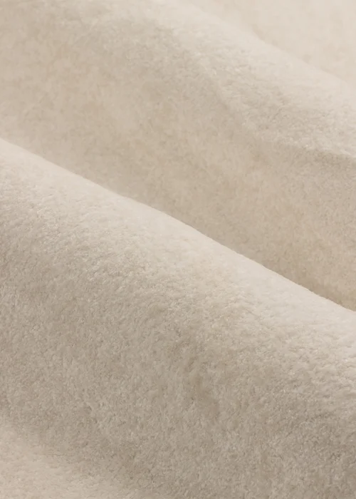 Paoletti Lustre Velvet Room Darkening Ivory Eyelet Curtain Pair - 46W X 54D (117x137cm Image 6