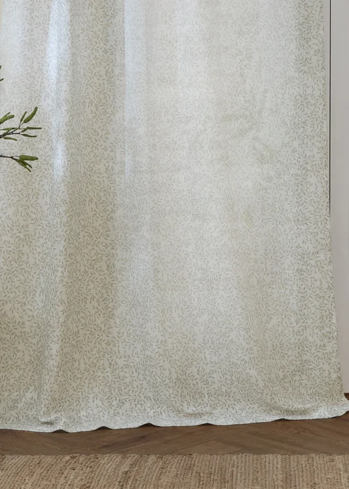 Yard Perrie Leaf Sheer Natural Woven Panel - S Image 4