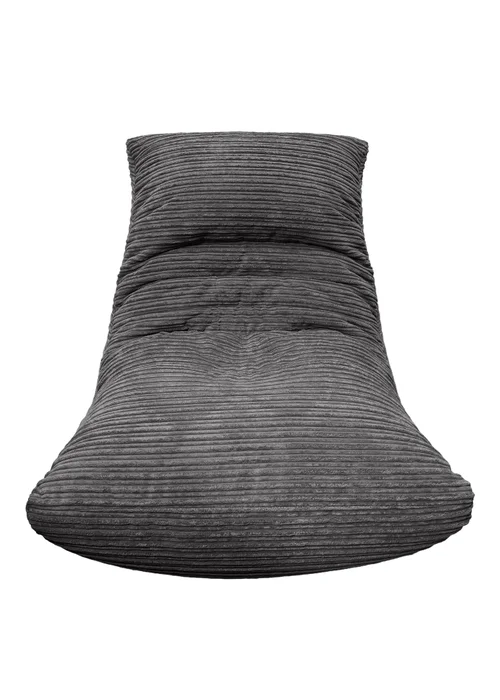 Kaikoo Grey Teen Lounger Corduroy - One Size Image 2