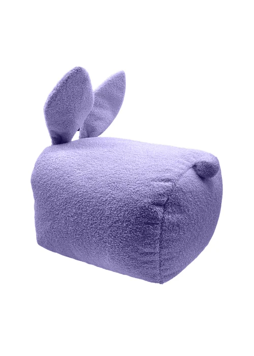 Kaikoo Lilac Bunny Seat in Boucle - One Size Image 3