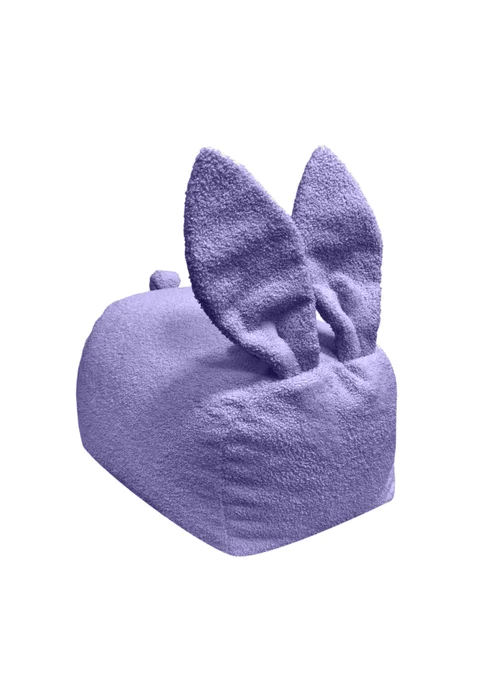 Kaikoo Lilac Bunny Seat in Boucle - One Size Image 6
