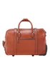Infinity Leather Tan Holt Wheeled Holdall Bag - One Size Image 2