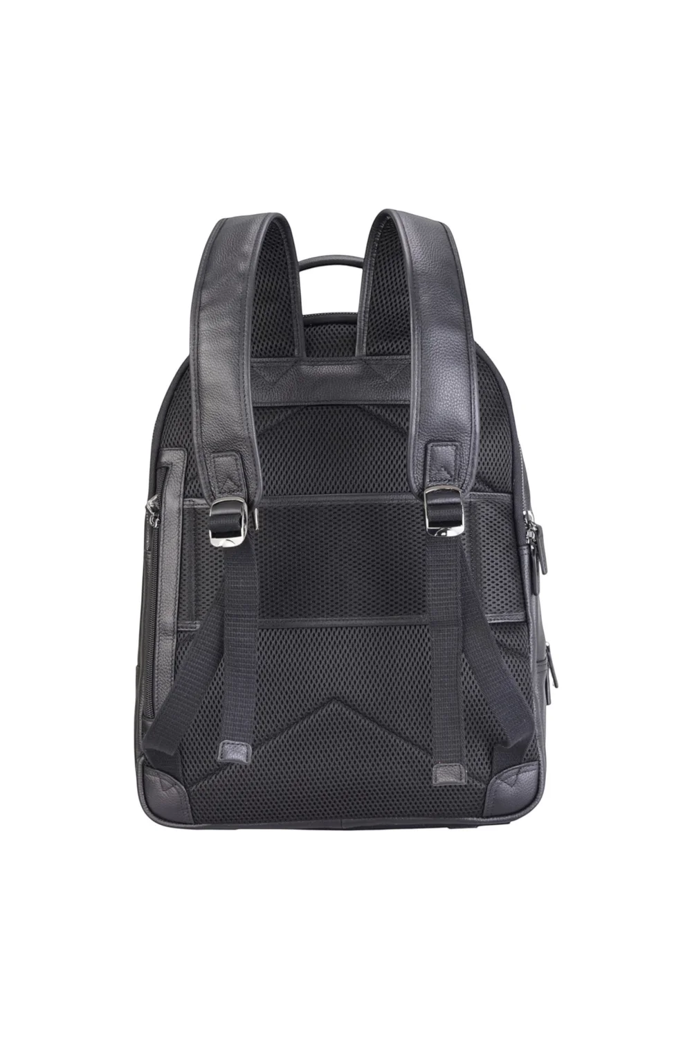 Infinity Leather Black Capri Vintage Travel Backpack - One Size Image 4