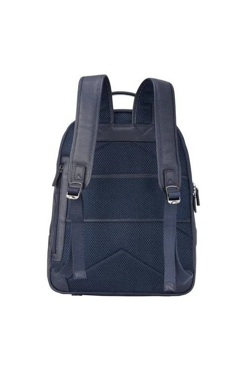 Infinity Leather Navy Capri Vintage Travel Backpack - One Size Image 4