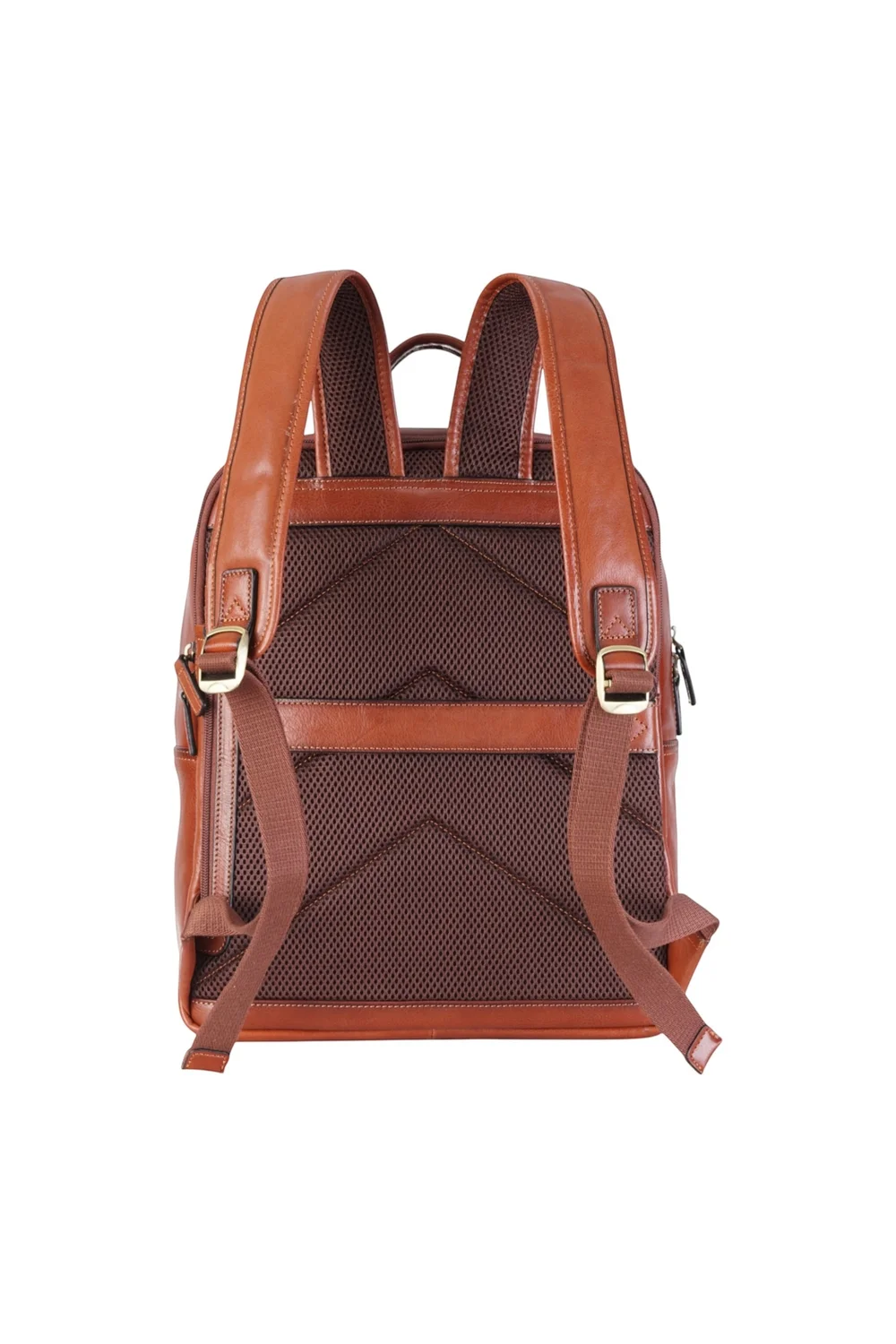 Infinity Leather Tan Cove Vintage Laptop Backpack - One Size Image 5