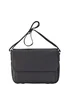 Infinity Leather Black Camden Laptop Travel Messenger Satchel - One Size Image 1