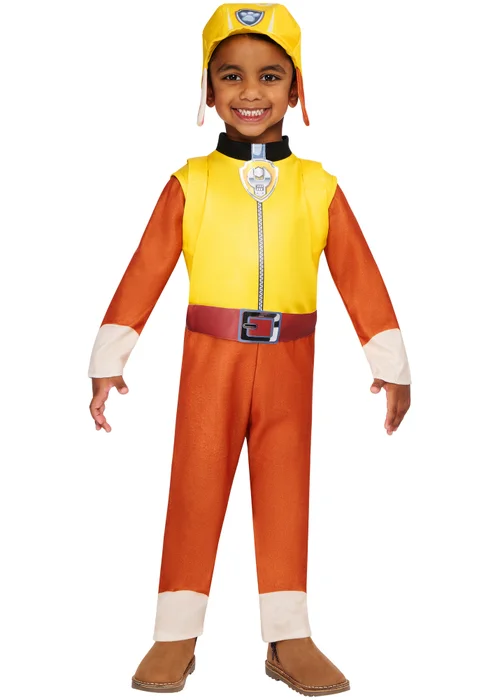 Paw Patrol Rubble Toddler Costume (2-4 Years) - 2-3 Yrs Image 1