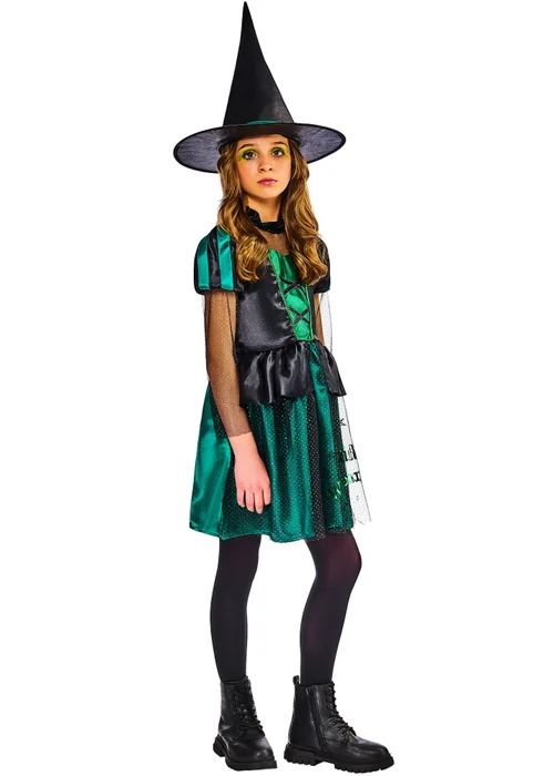Wizard Of Oz Witch Costume (5-10 Years) - 9-10 Yrs Image 3
