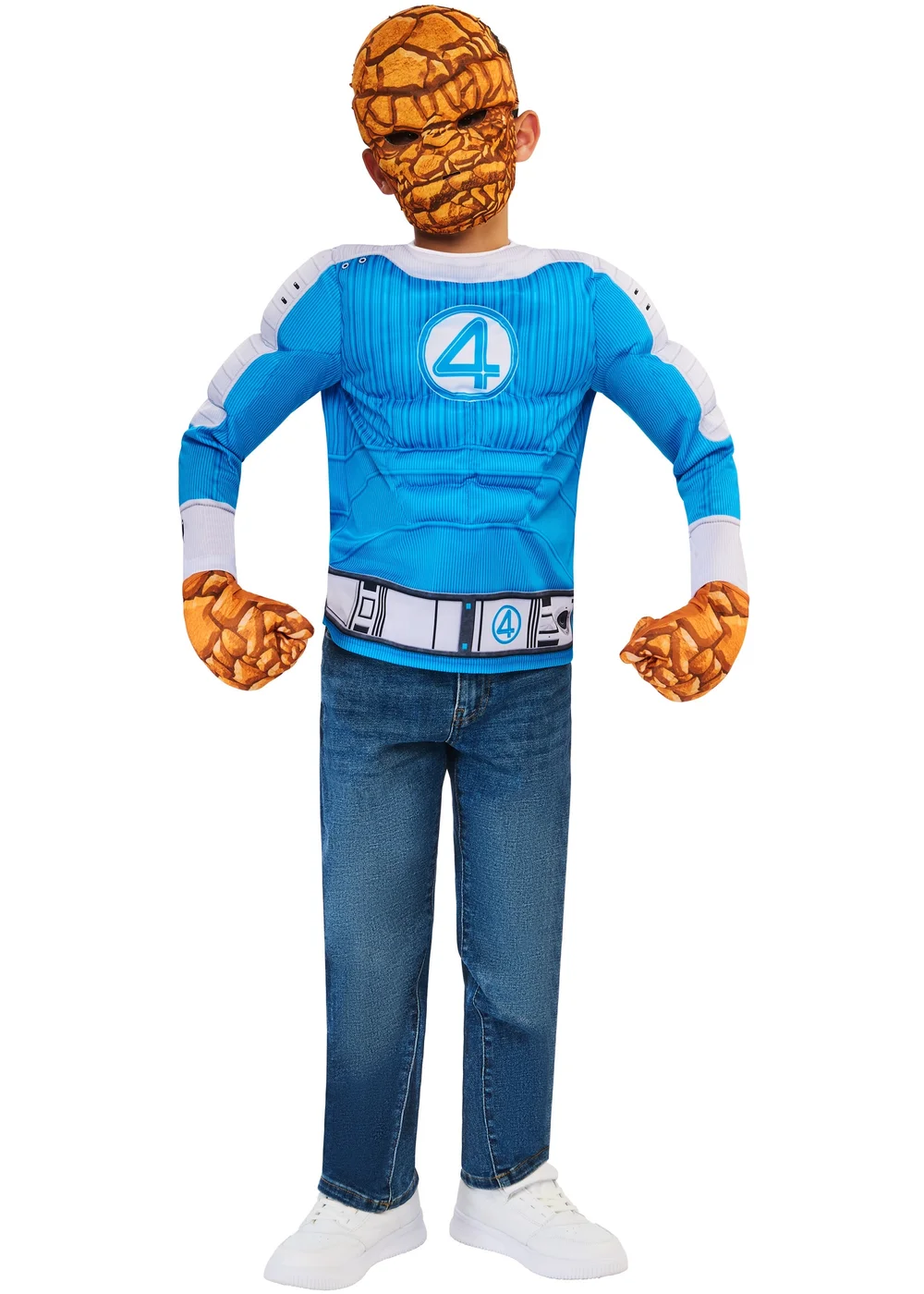 Marvel Fantastic 4 The Thing Deluxe (5-8 Years) - 5-6 Yrs Image 5