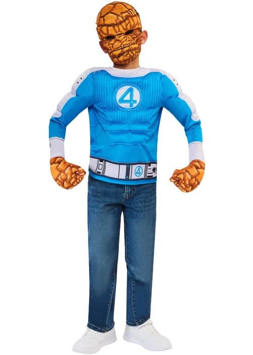 Marvel Fantastic 4 The Thing Deluxe (5-8 Years) - 5-6 Yrs Image 5