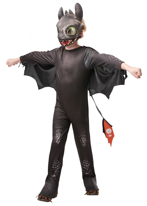 How To Train Your Dragon Toothless Costume (3-8 Years) - 3-4 Yrs Image 1