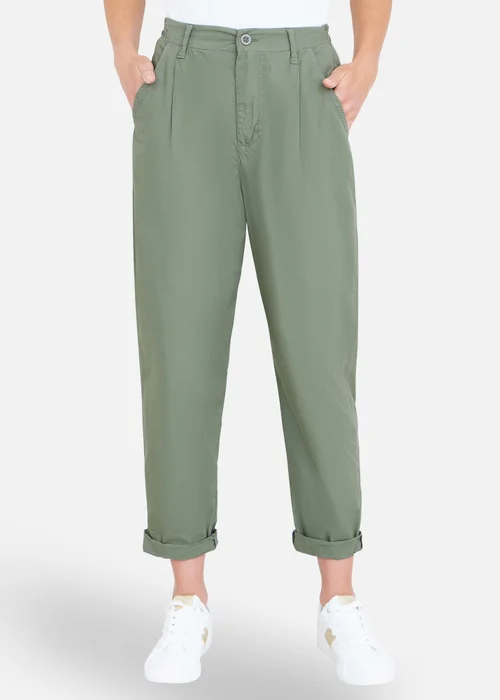 Yumi Cotton Canvas Chino Trousers - 16 Image 2