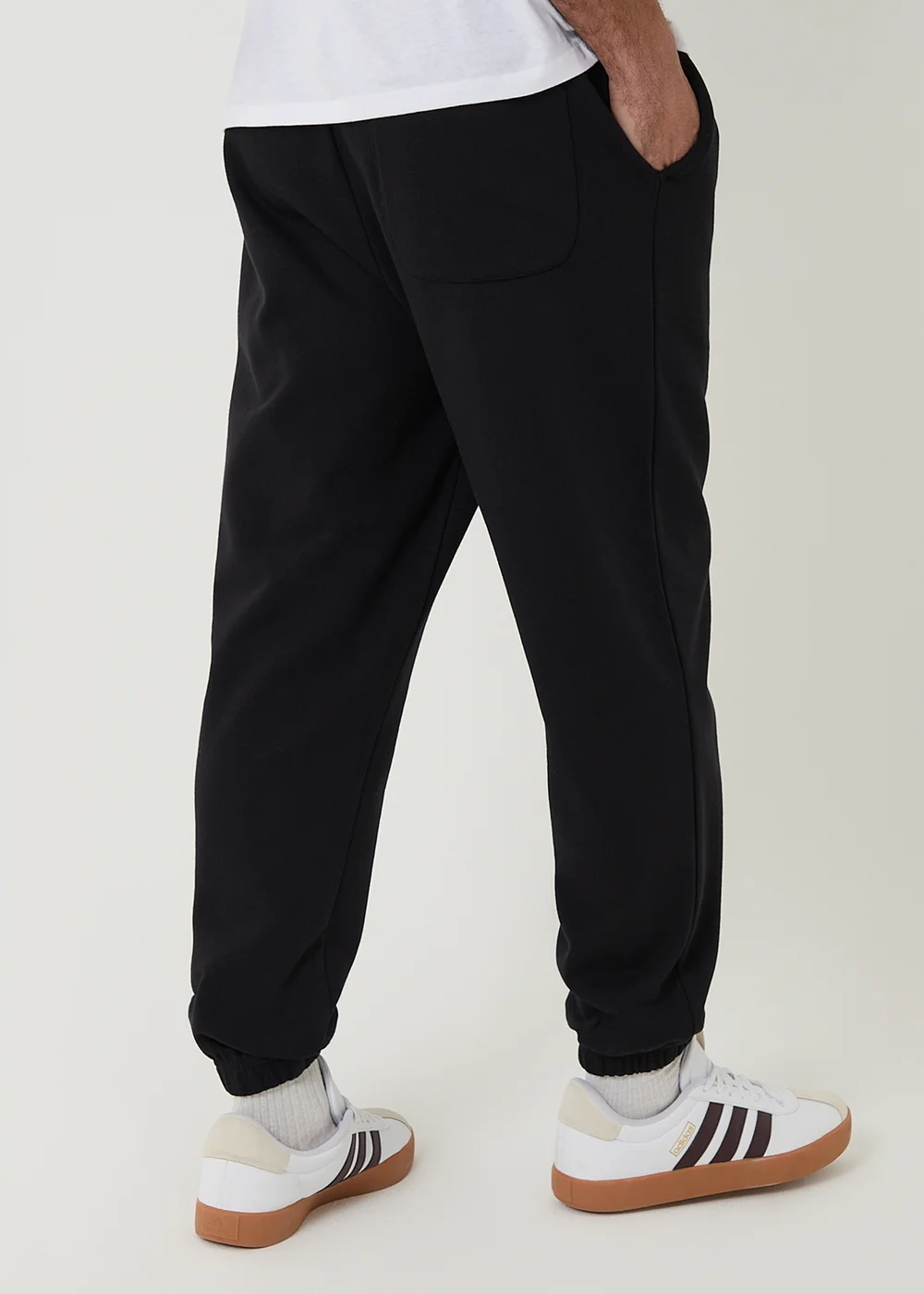 Threadbare Black Tapered Joggers - XL Image 2