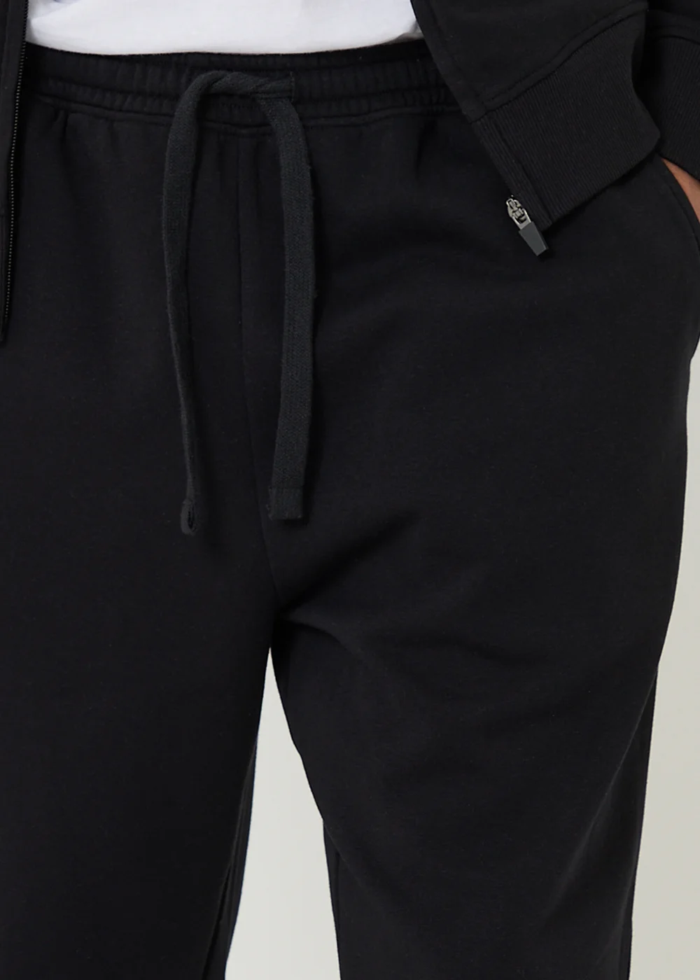 Threadbare Black Tapered Joggers - XL Image 4