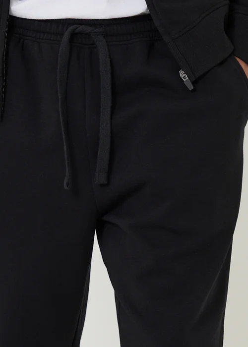 Threadbare Black Tapered Joggers - XL Image 4