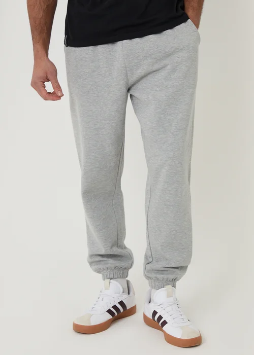 Threadbare Light Grey Tapered Joggers - L Image 1