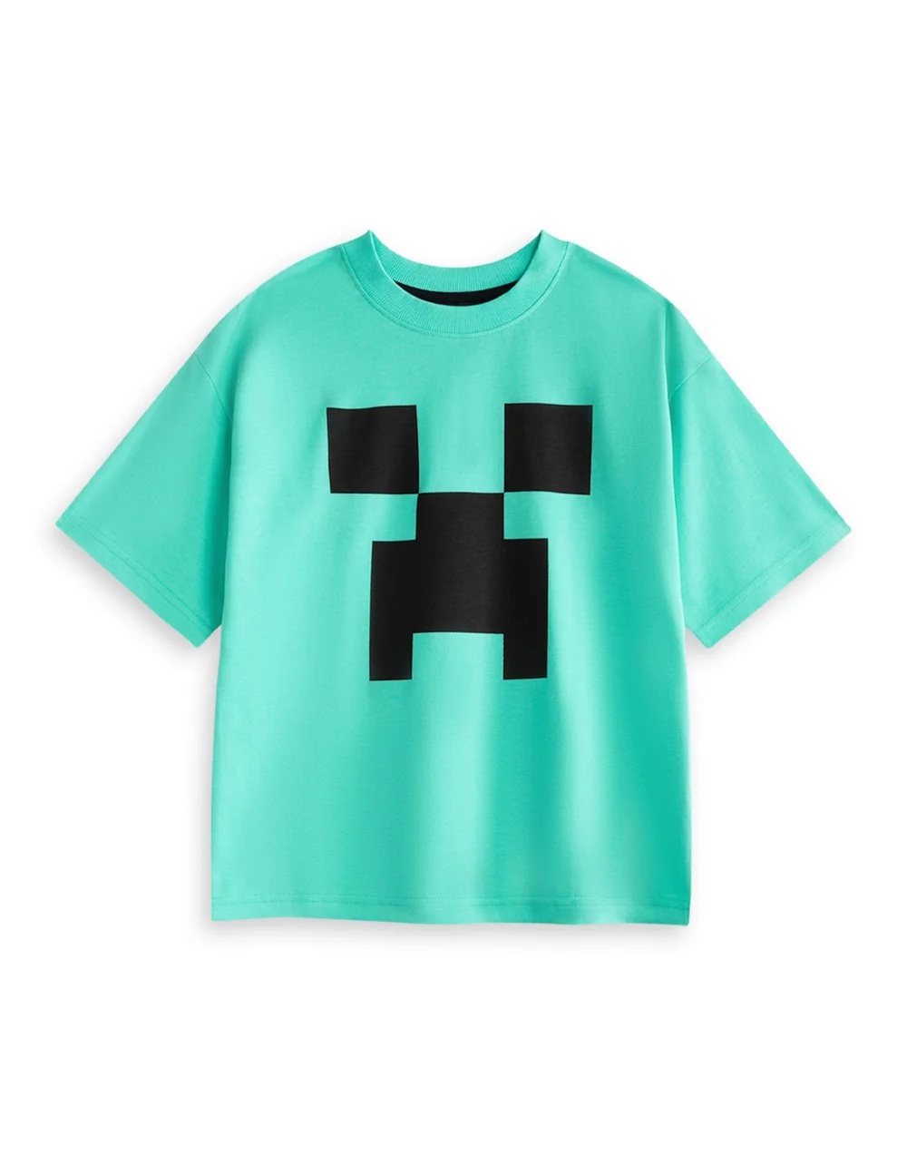 Vanilla Underground Minecraft Boys Multicoloured Creeper Multi-Pack of 2 Short Pyjama Set (5-14 Years) - 11-12 Yrs Image 5