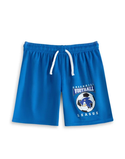 Vanilla Underground Sonic The Hedgehog Boys White Greenhill League Football Kit (3-12 Years) - 7-8 Yrs Image 4