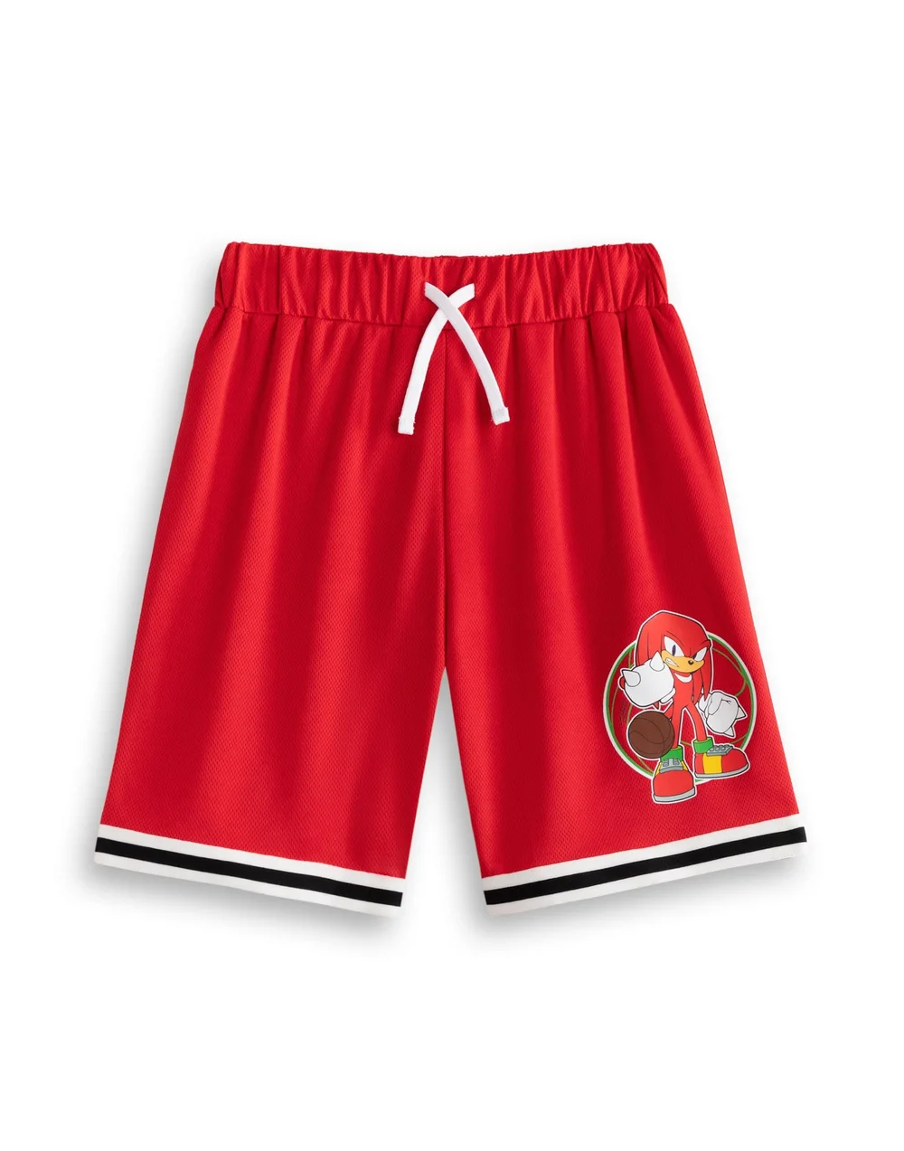 Vanilla Underground Sonic The Hedgehog Boys Red Knuckles 2 Piece Basketball Set (3-12 Years) - 8-9 yrs Image 4