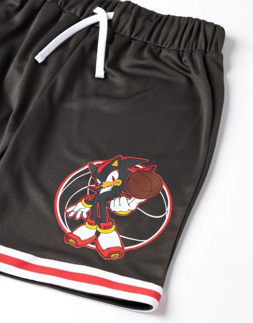 Vanilla Underground Sonic The Hedgehog Boys Black Shadow 2 Piece Basketball Set (3-12 Years) - 3-4 Yrs Image 5