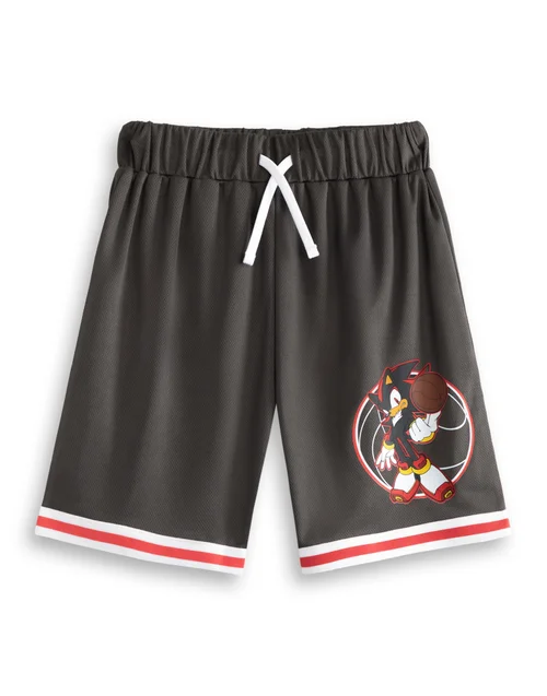 Vanilla Underground Sonic The Hedgehog Boys Black Shadow 2 Piece Basketball Set (3-12 Years) - 3-4 Yrs Image 4