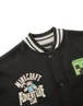 Vanilla Underground Minecraft Boys Black Creeper Varsity Jacket (5-14 Years) - 7-8 Yrs Image 4