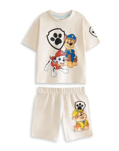 Vanilla Underground Paw Patrol Boys Multicoloured Boy Pups Short Pyjama Set (2-7 Years) - Pack of 3 - 3-4 Yrs Image 2