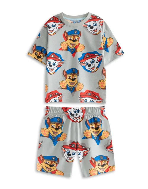 Vanilla Underground Paw Patrol Boys Multicoloured Boy Pups Short Pyjama Set (2-7 Years) - Pack of 3 - 3-4 Yrs Image 3