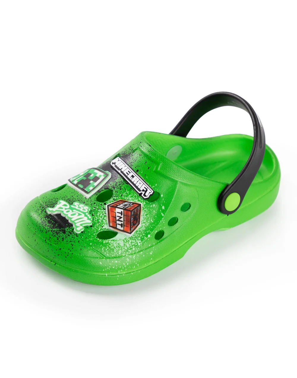 Vanilla Underground Minecraft Boys Green Creeper, TNT, Boom Clogs (Child 11 - 4) - 3 Image 5