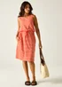 Regatta Tangerine Tango White Wavy Stripe Amorie Dress - 14 Image 1