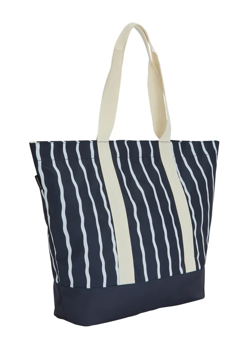 Regatta Navy White Stripe Boulder Beach Bag - Single Image 3