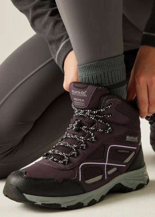 Regatta Deep Plum Lilac Frost Vendeavour Waterproof With Isotex Technology Boots - 5 Image 3