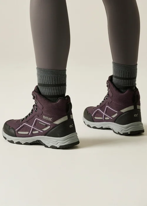 Regatta Deep Plum Lilac Frost Vendeavour Waterproof With Isotex Technology Boots - 5 Image 2