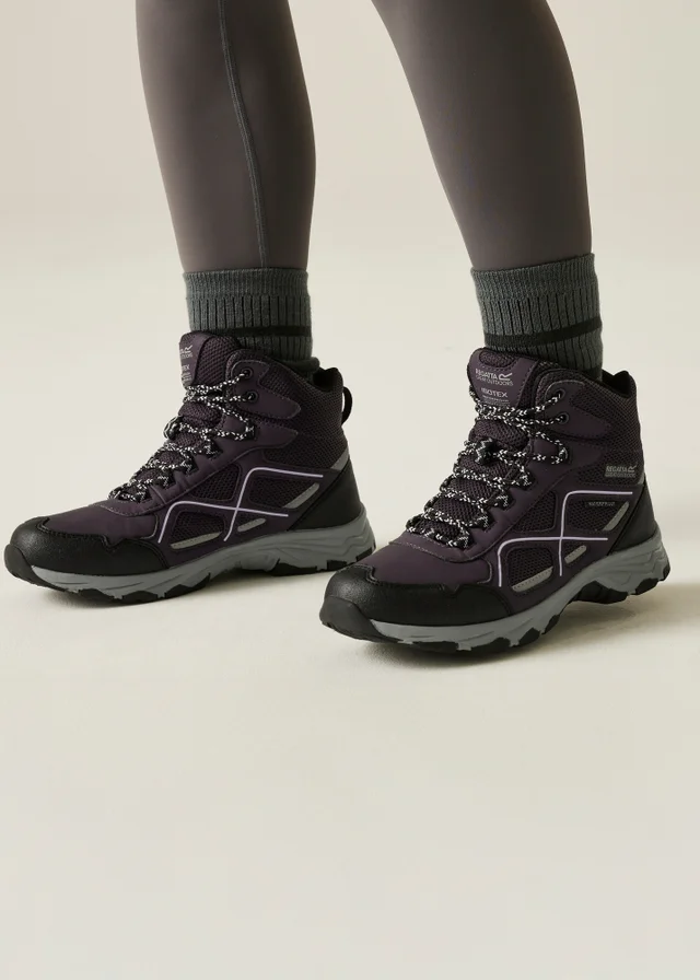 Regatta Deep Plum Lilac Frost Vendeavour Waterproof With Isotex Technology Boots