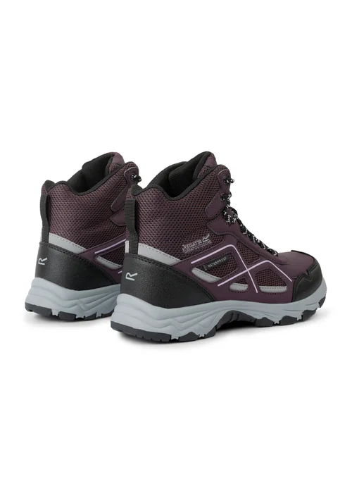 Regatta Deep Plum Lilac Frost Vendeavour Waterproof With Isotex Technology Boots - 5 Image 5