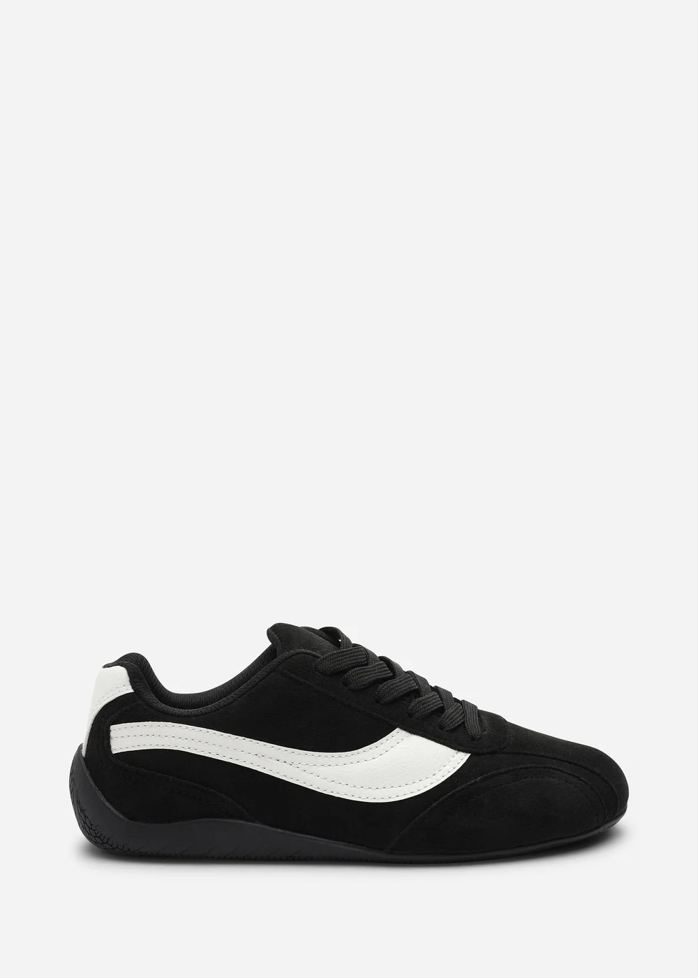 Where's That From Ulani Black Low-Top Lace-up Trainer - 7 Image 1