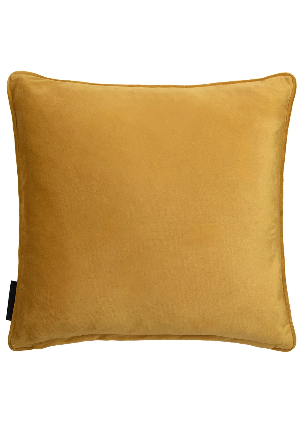 Laurence Llewelyn-Bowen Diva Embroidery Velvet Ochre Filled Cushion - 43W X 43D Image 3