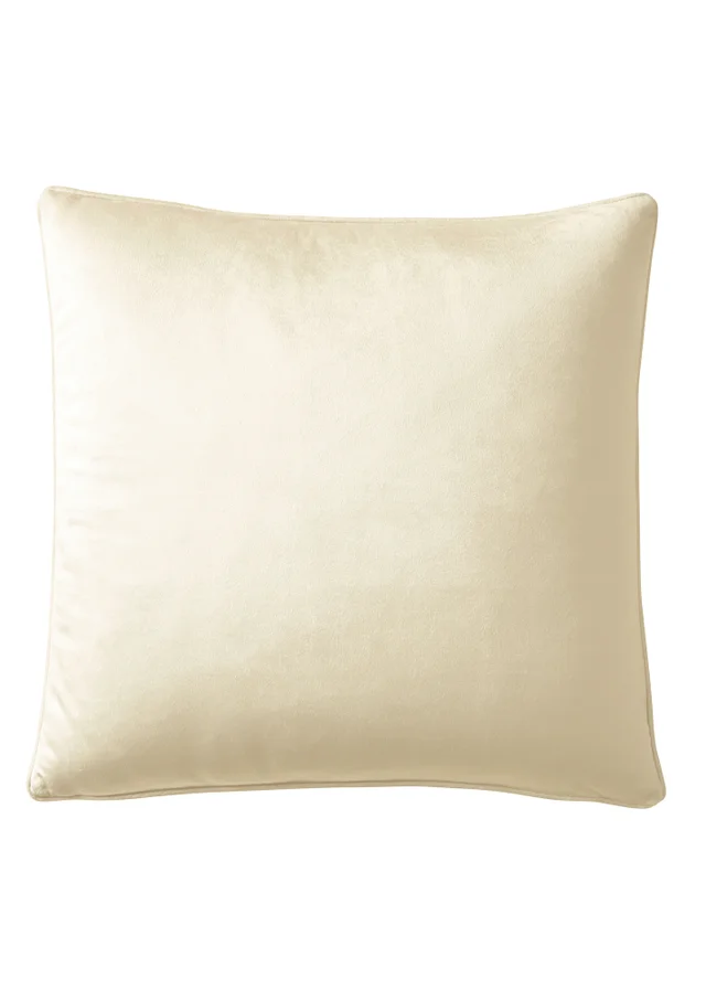 Appletree Harlan Velvet Cream Filled Cushion