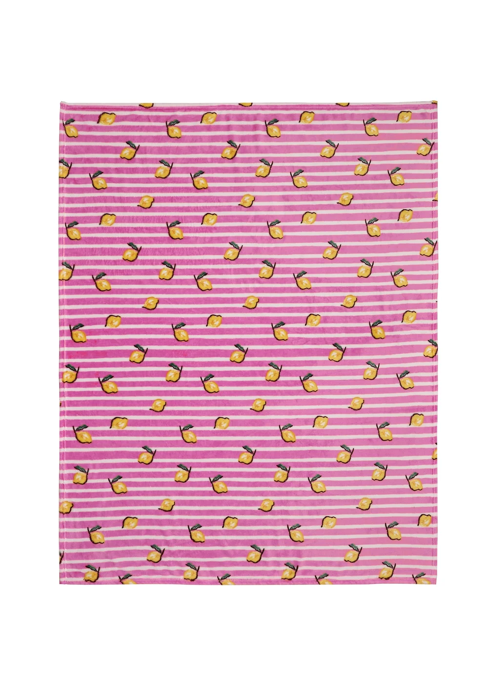 Fusion Summer Fruits Super Soft Pink Throw - 120 X 150 Image 3