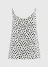 Cream Spot Print Cami Top - 8 Image 1