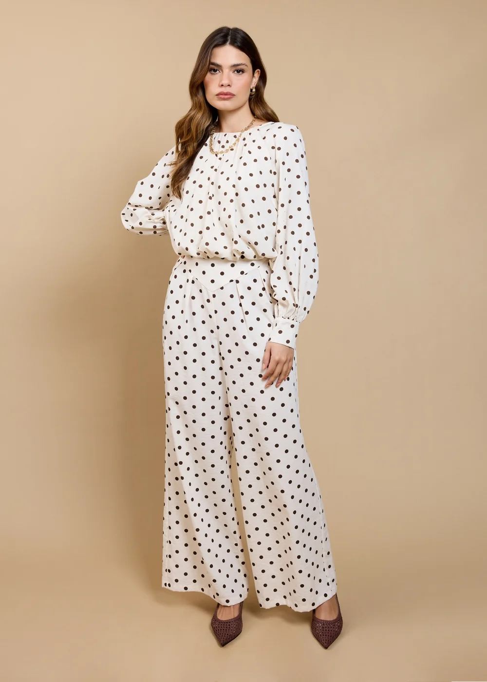 Little Mistress Polka Dot Balloon Top - 12 Image 4